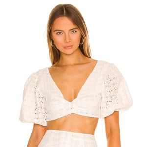 For Love & Lemons Crop Top